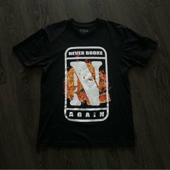 Vlone x Never Broke Again T Shirt - Picture 2 of 3